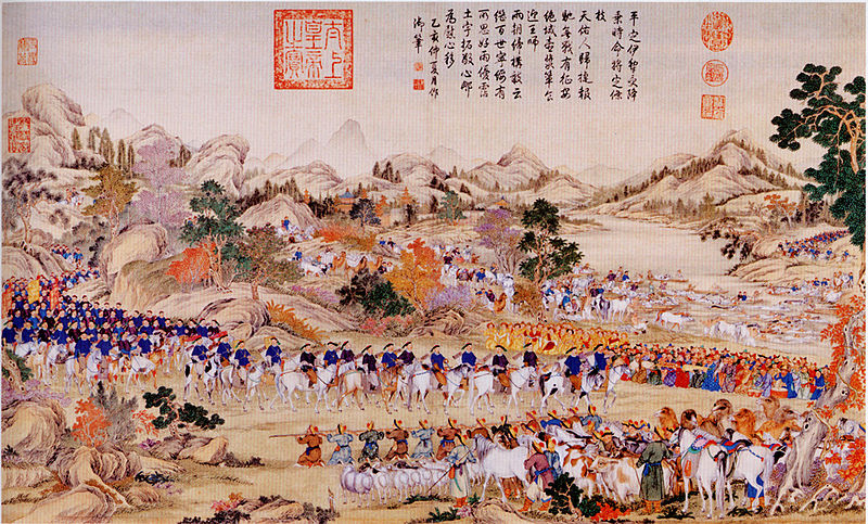 Qing Campaign in 1755