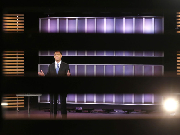 The robotic coldness of the politician