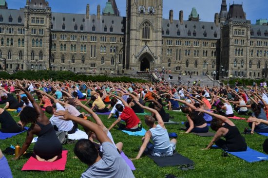 Yoga Parliament Hill