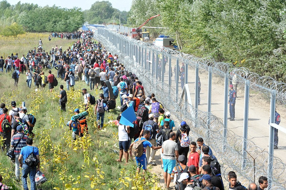 Hungary Border Fence AFP