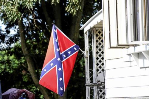 Confederate Flag- Porch